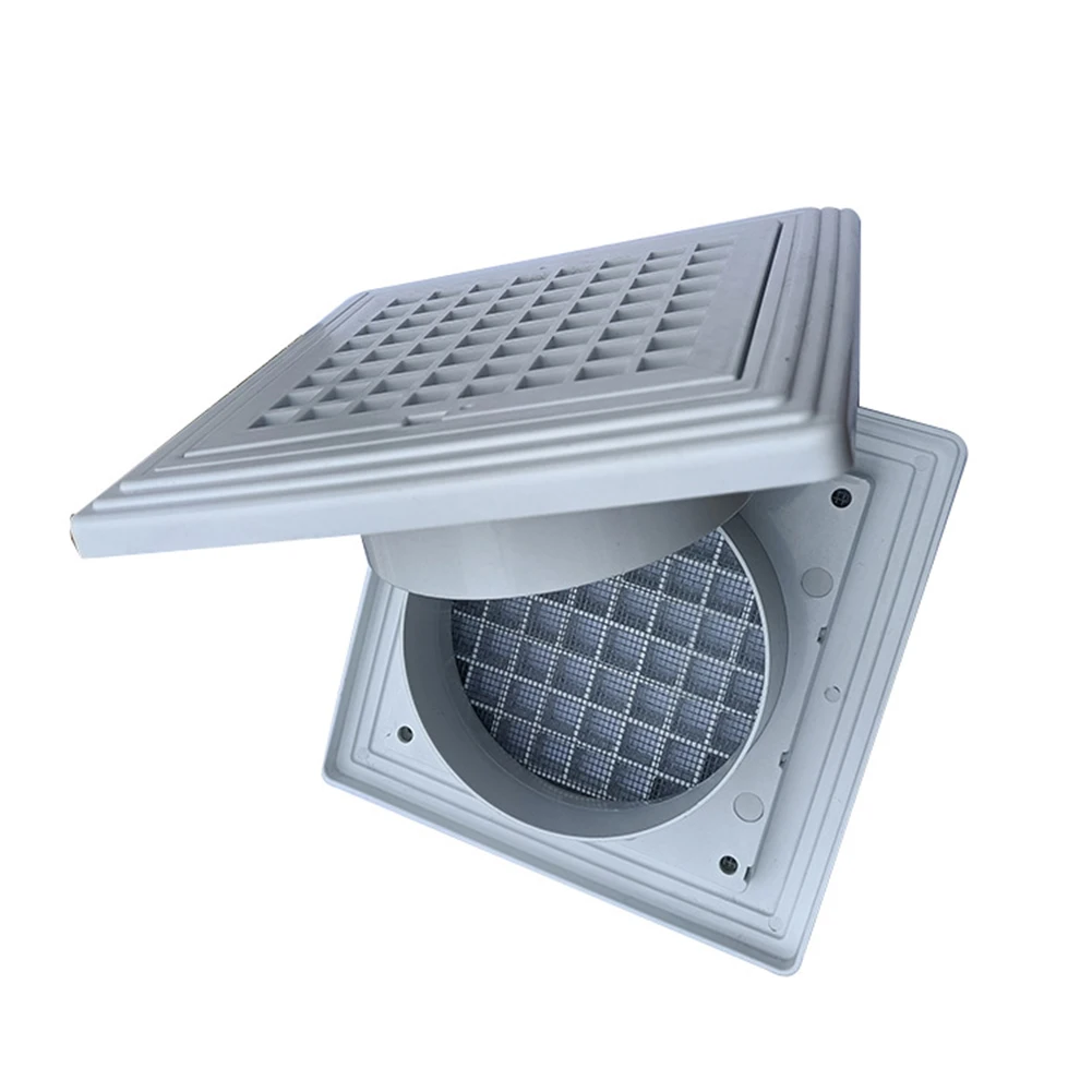 100/150mm Grille Air Outlet Fresh Air Exhaust Outlet Grille Vent Vermin Protection Steel Mesh Air Vent Ventilator Grille Cover