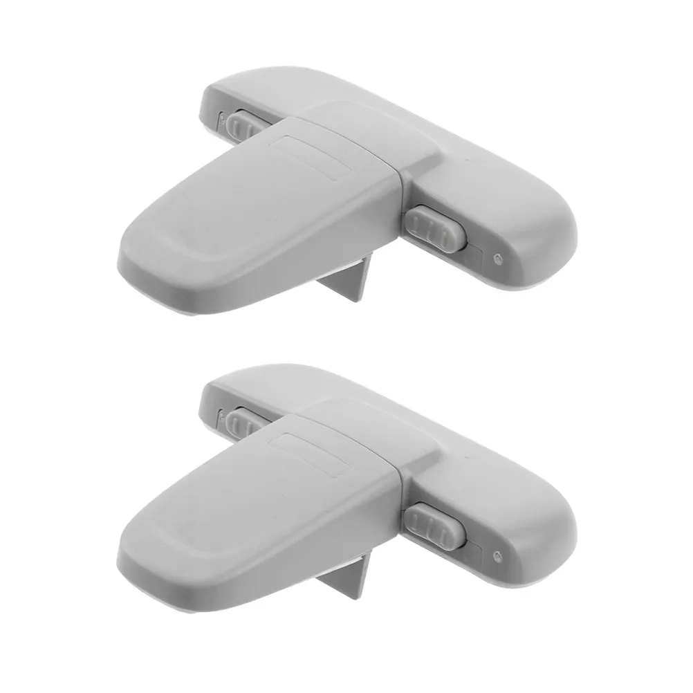 

2Pcs Fridge Freezer Lock Child Safety Cabinet Lock for Kitchen Bathroom Home Safety Door Drawers Refrigerator Cupboard Anti