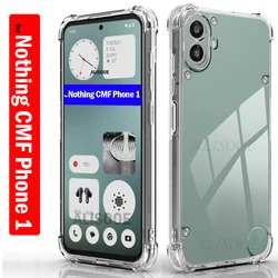 Transparent Funda for Nothing CMF Phone 1 Case Ultra Thin HD Clear Soft Shockproof Coverfor Nothing CMF Phone1 Capa