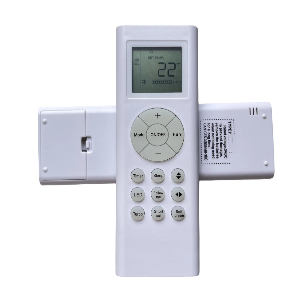 New universal remote control fit for Midea&Pioneer Kaden Air Condioner WS012GMF119HL WYS009AMFI17RL WS012GMF119HLD