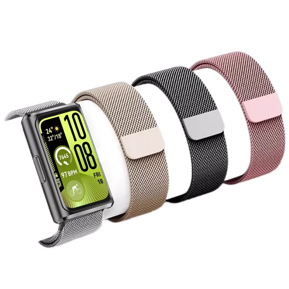 Milanese Loop Strap for Huawei Band 11 pro NFC Metal Magnetic Bracelet Watchband Correa for Band11 11pro Replaceable Wristband