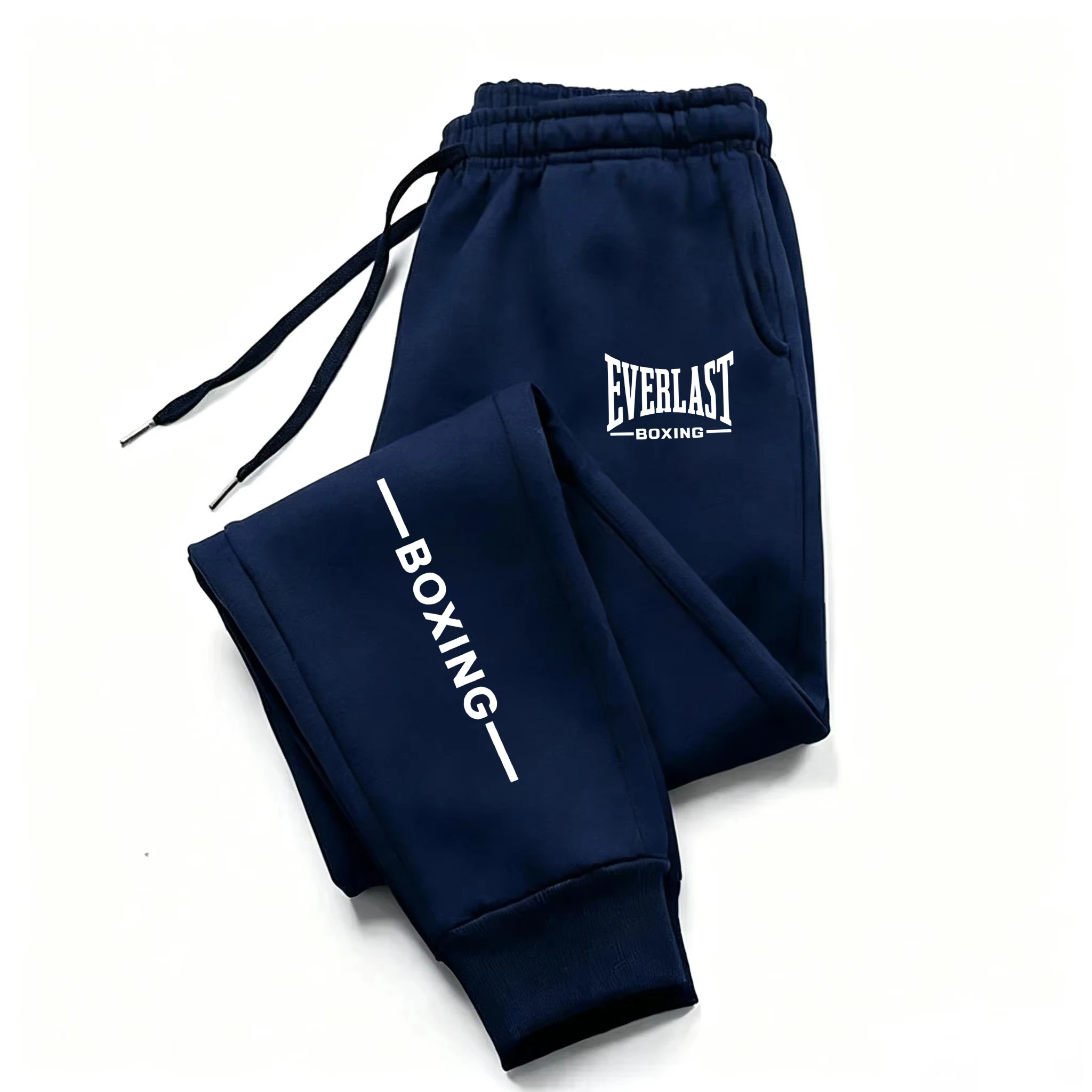 2026· Autumn Winter EVERLAST Printed Running Pants Men Women Outdoor Sports Fitness Pants Jogging Fleece Casual Sports Pants