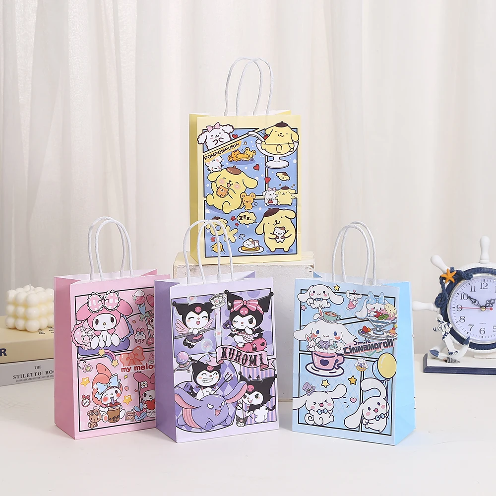 Sanrio Birthday Party Gift Bags Candy Bags Goody Bags Sanrio Birthday Party Supplies Decorations