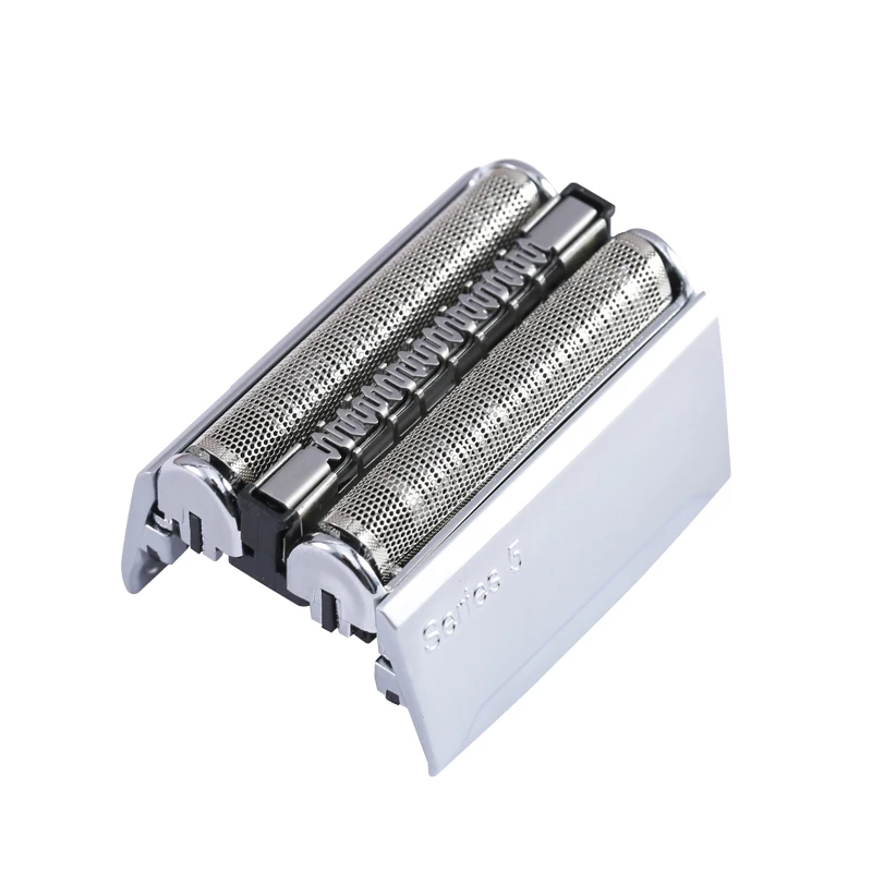 Suitable for Braun Electric Shaver 52S Mesh Cover Component Series 5 Entire Blade Head Silver Mesh 5050，5050CC, 5070，5070CC