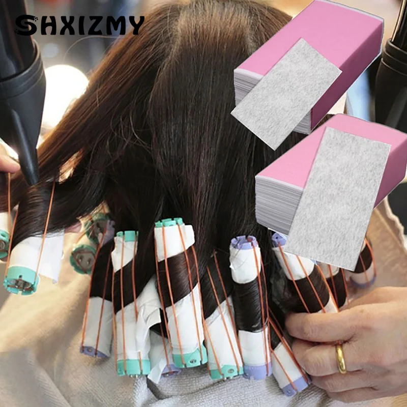 S/L 130 Vellen Dun Permanent Papier Hittebestendig Blancheren Haar Styling Tool Salon Wegwerp Permanent Haarpapier Kappers