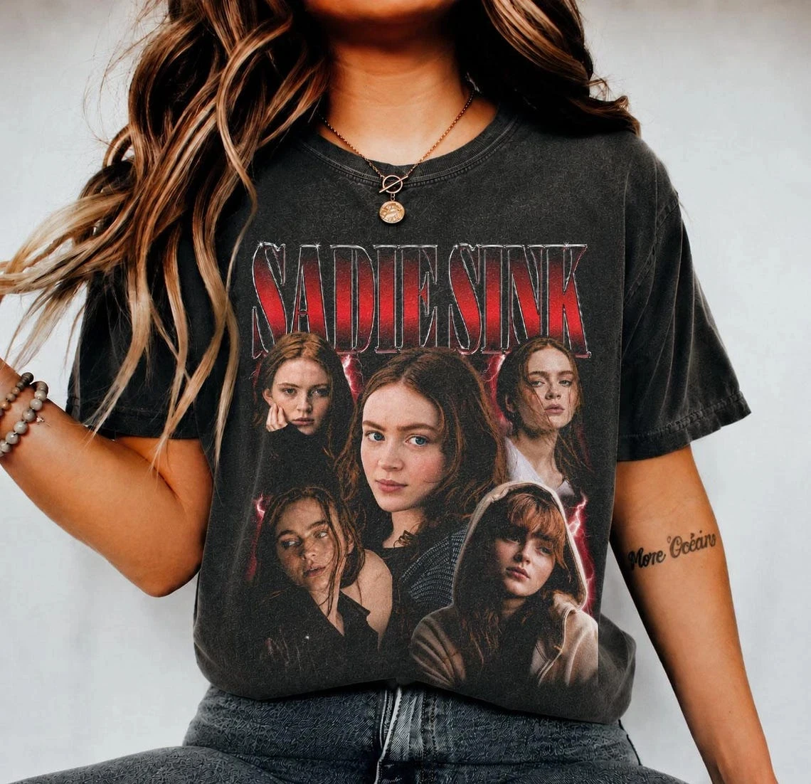 Women'S Fashion From The 90S - Sadie Sink Jean Grey Vintage jaren