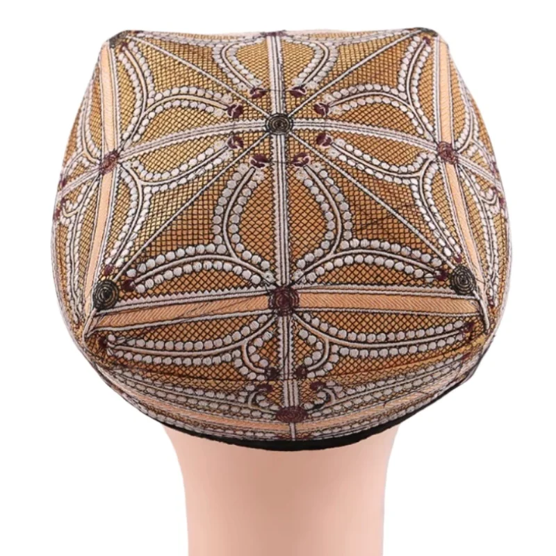 

Мужская мусульманская молитвенная шапка с этнической вышивкой, куфи, исламская шапка, хиджаб, для танцевальных выступлений (Саудовская Аравия, Еврейские страны, Синьцзян, Уйгурские страны)