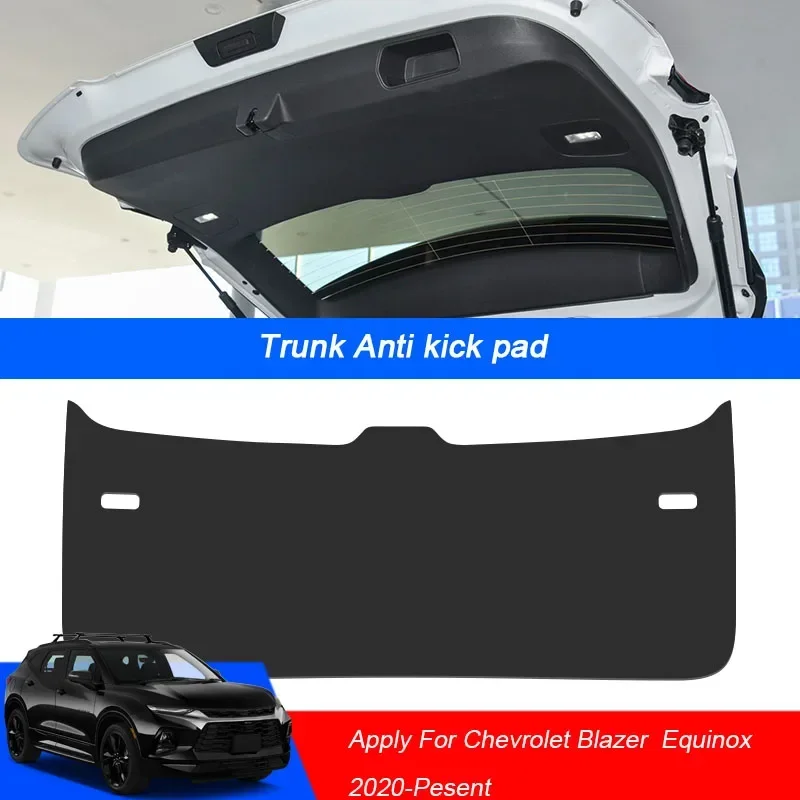 

Car Anti-kick Carbon Trunk PadWeather Dustproof Protect Tailgate Sticker Auto Accessories For Chevrolet Blazer Equinox 2020-2025