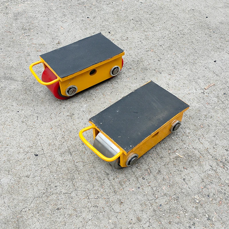 Handling trolley Go straight, two wheels, heavy object displacement, cow steel wheel rubber wheel, trolley