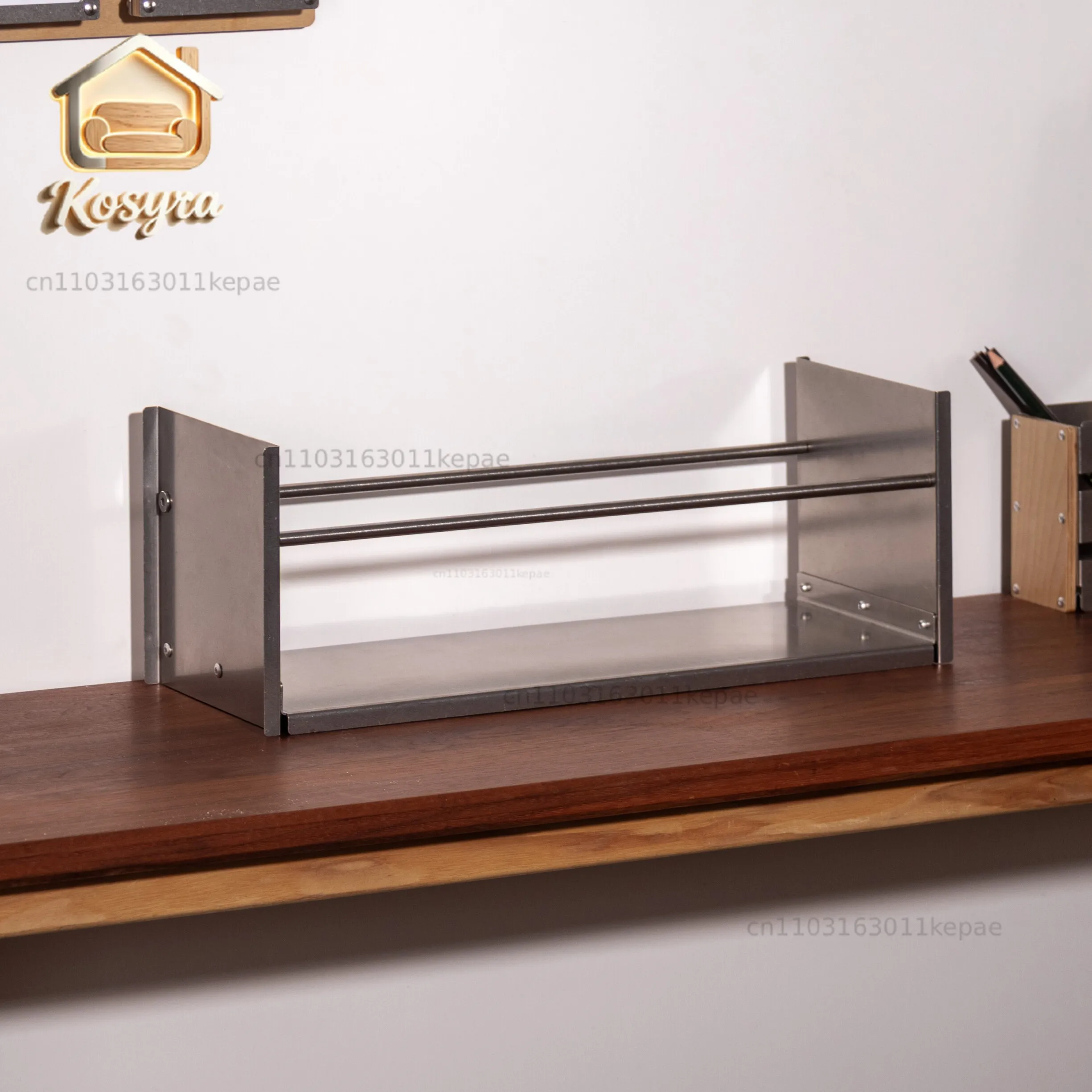 [Limited] Woven water bottle holder, cup holder, water cup bookend metal multi-function, making auspicious home furnishing