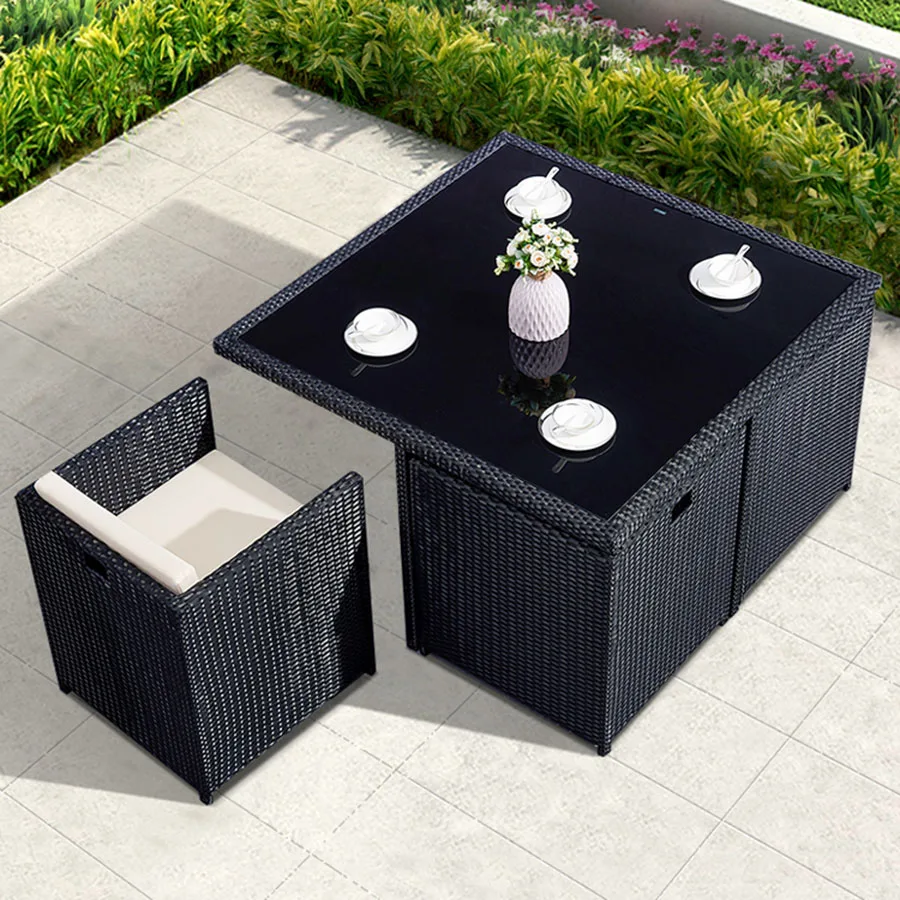 

Luxury Garden Furniture Outdoor Sets Unique Modern Back Yard Patio Furniture Sets Rattan Lounge European Mueble Jardin Furniture