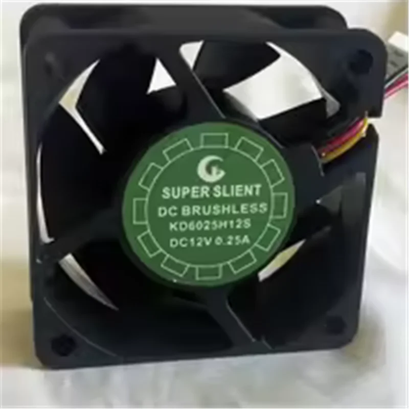 

1 шт. для KD6025H12S DC12V 0,25A 6025 промышленный осевой инверторный вентилятор