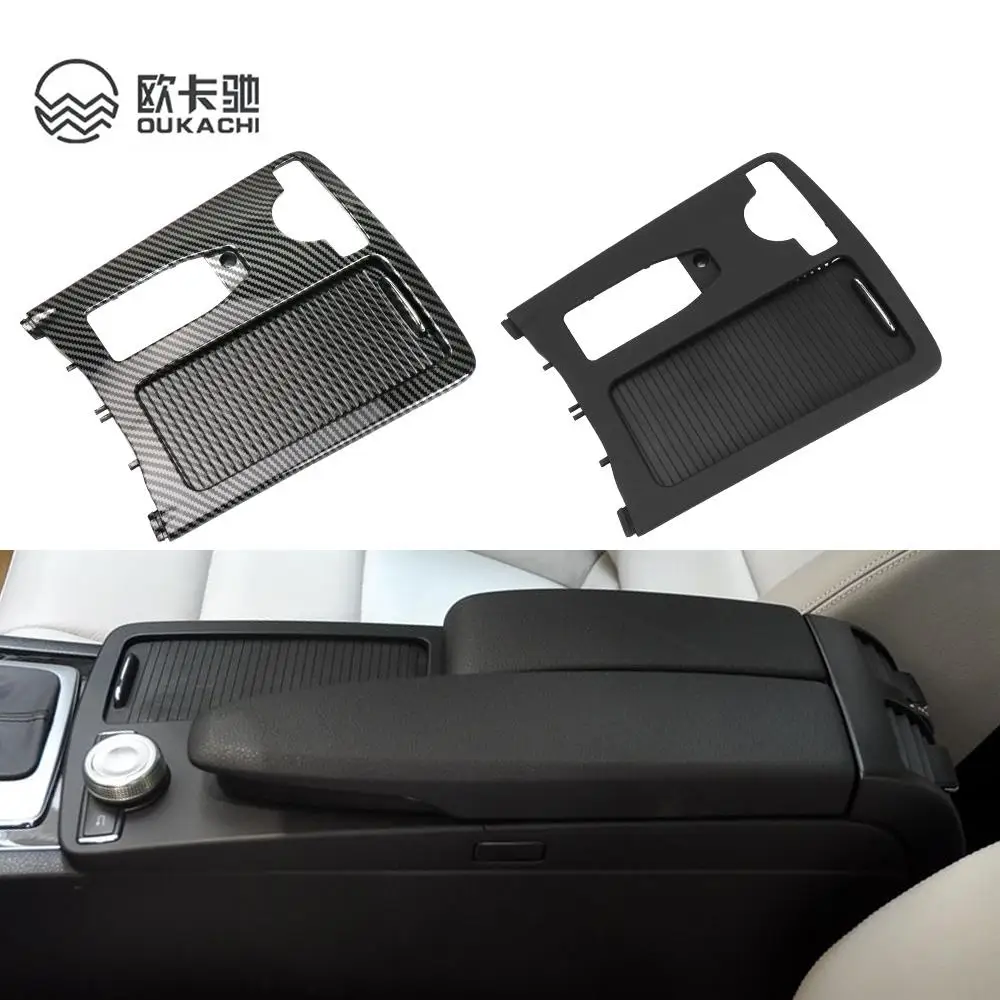 

Car Central Armrest Drink Cup Holder Roller Shutter Frame Panel For Mercedes Benz W204 C180 C200 C220 C300 W207 W212 E260 E300