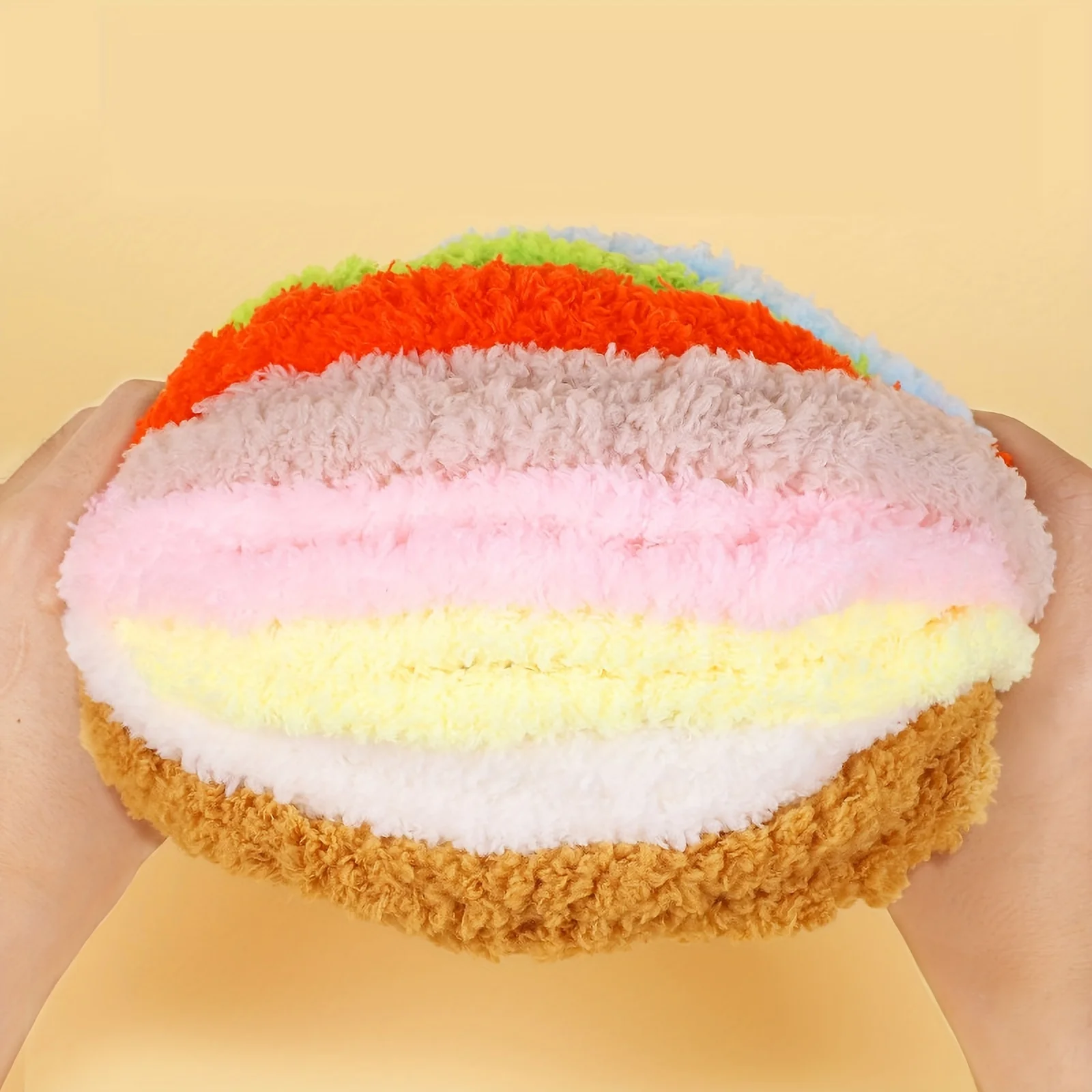 DIYコーラルベルベットツイストキット、ぬいぐるみの子犬や小動物を編むための超高密度手工芸品素材、完全、7個