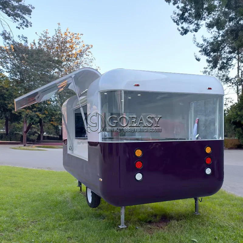 

Customized Commercial Food Trucks Concession Food Trailers Street Mobile Food Trucks Fast Food Trailers For Sale USA Europe