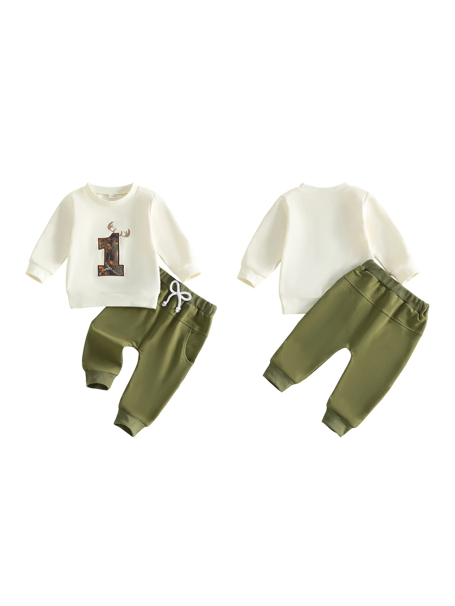 Outfit-Letter Letter-Embroidery-Sweatshirt Boy Baby Sweatshirt Boy Birthday Birthday Outfit High Quality