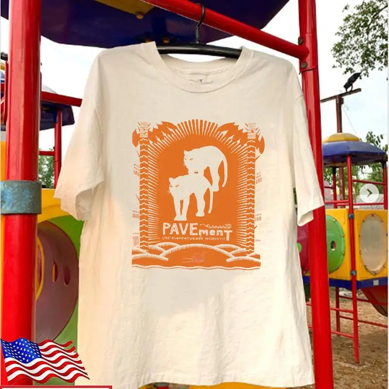 Pavement Band Live Europaturnén MCMXCVII T Shirt Full Size S-5XL