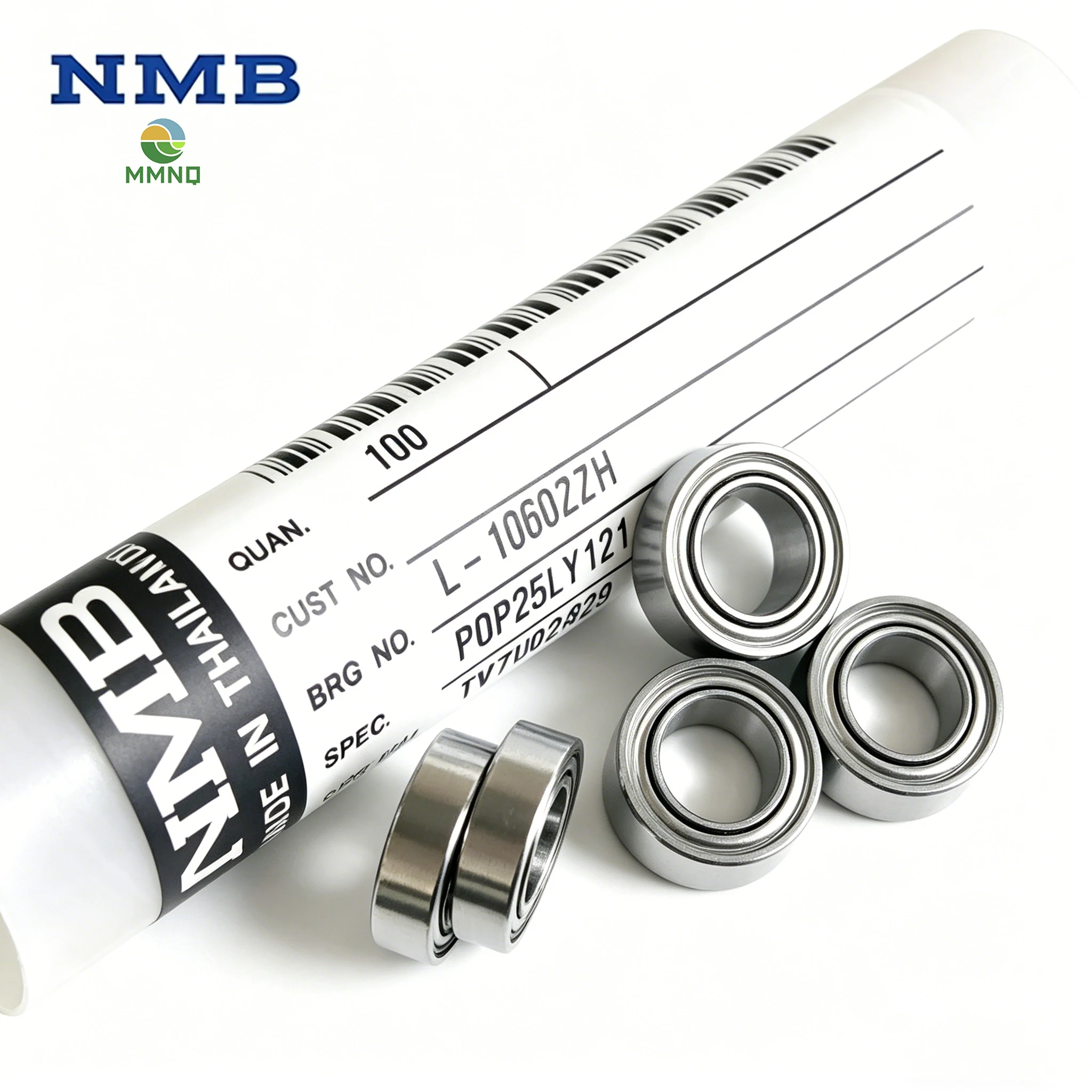 

50/100 шт. подшипников NMB L-1060 L-1060ZZ 6x10x2.5мм 6x10x3мм MR106 MR106ZZ, высокоскоростные миниатюрные открытые шарикоподшипники