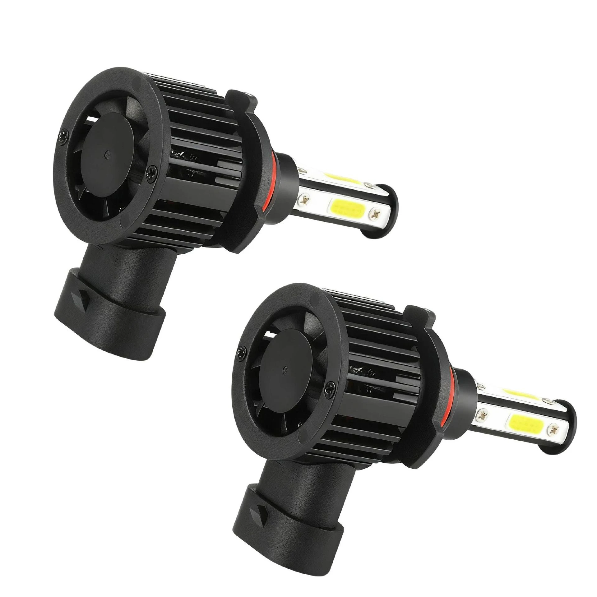 

Direct Plug Four Sided LED Headlight Bulbs 12V 38W 6000K Fit H7 H8 H9 H11 9005 9006 HB3 HB4 LED Headlamp