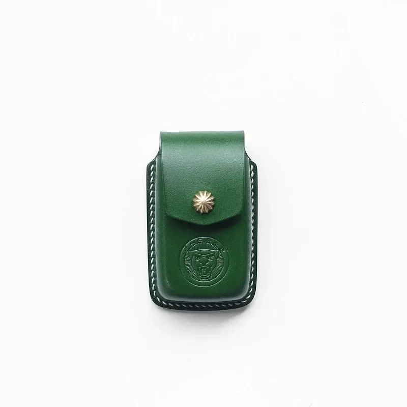 for Range Rover Discovery Jaguar Leather Key Bag Handmade Customized Personalized Textured Cowhide Key Case Simple Style