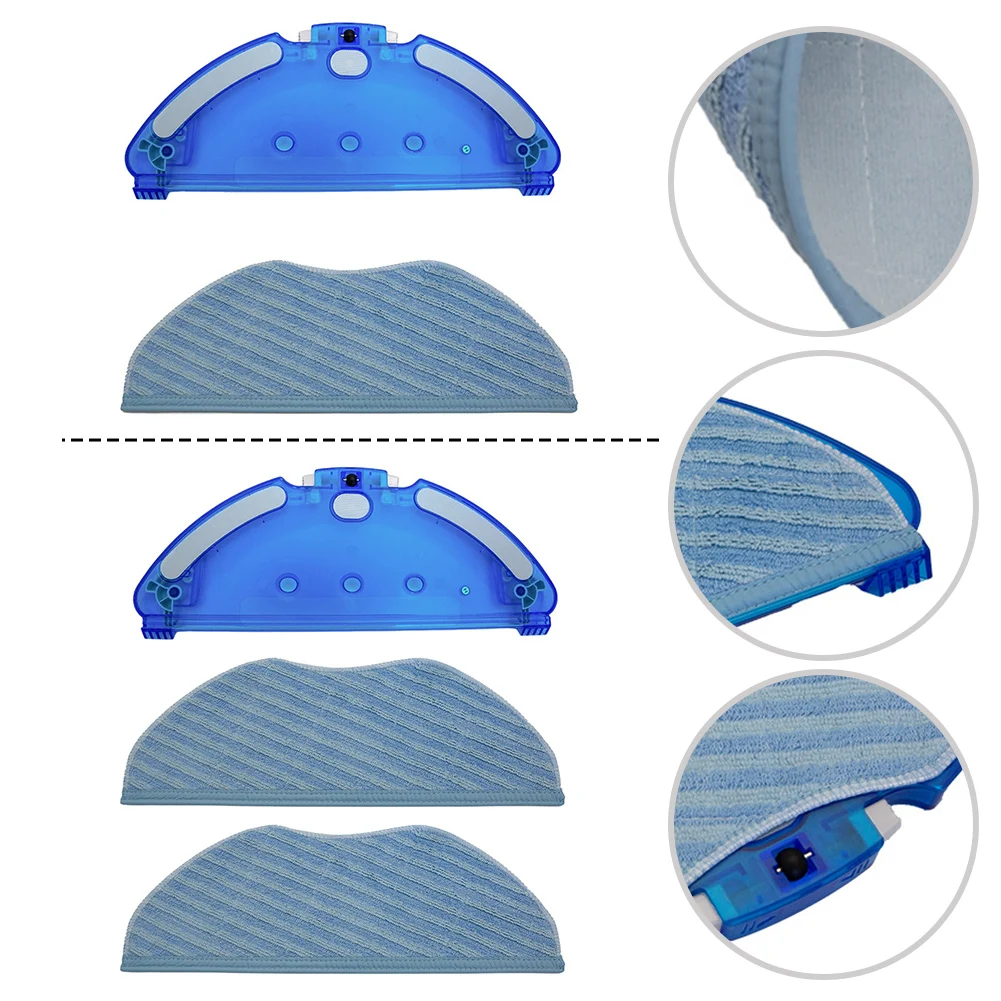 プラスチック + マイクロファイバーモップブラケットモップパッドキットスペア交換部品 X-Plorer シリーズ 95 RR7947 RG7975 RG7987 掃除機用