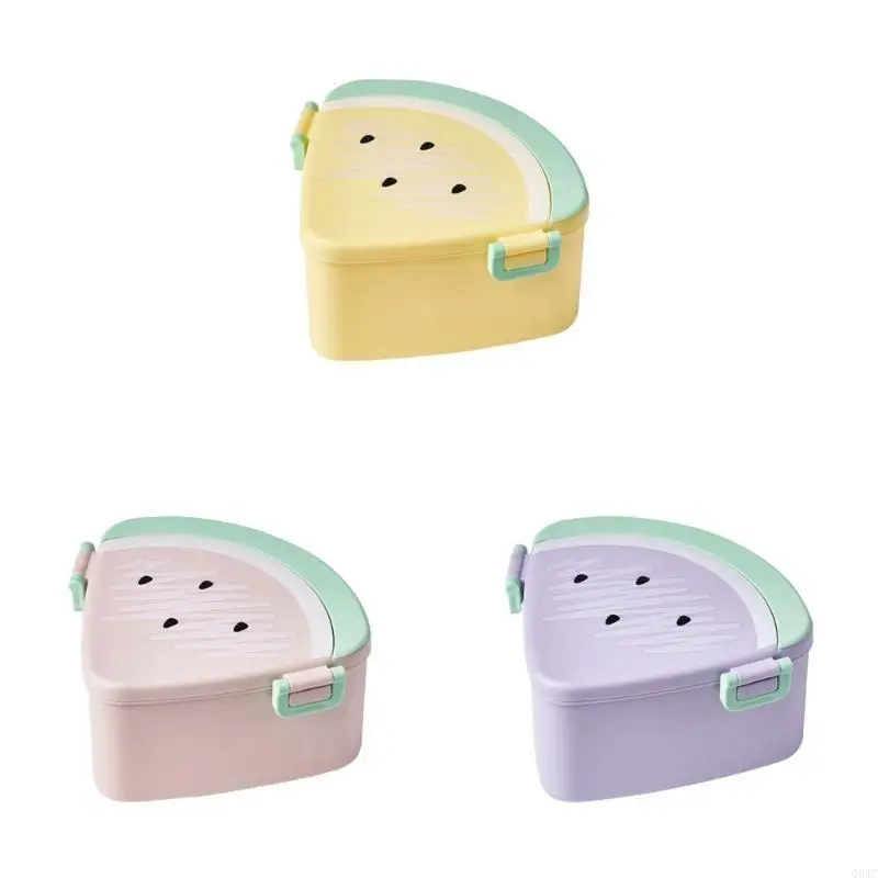 Bento Lunch Boxes with 3 Separate Section Leakproof Lunch Container for Girls Q5WC