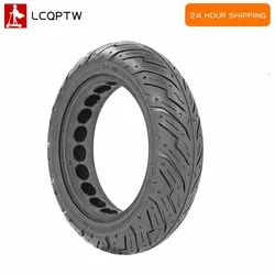For Segway Ninebot Max G30 10x2.5 Honeycomb Solid Tire Hollow Electric Scooter Explosion-Proof Tubeless Tire Front/Rear Tyre