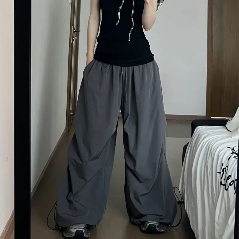 

Широкие брюки, эластичные женские зимние брюки из овечьей шерсти в рубчик, теплая нежная подкладка, непринужденная ночная рубашка, универсальные брюки из софтшелла