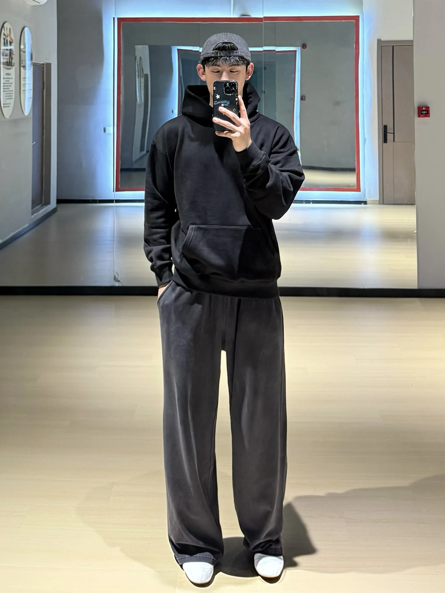 

Мужские спортивные штаны Waed ey American Fitn, осенние драпированные брюки Cleanfit, широкие брюки с прямыми ножками, свободный крой, молодежный тренд