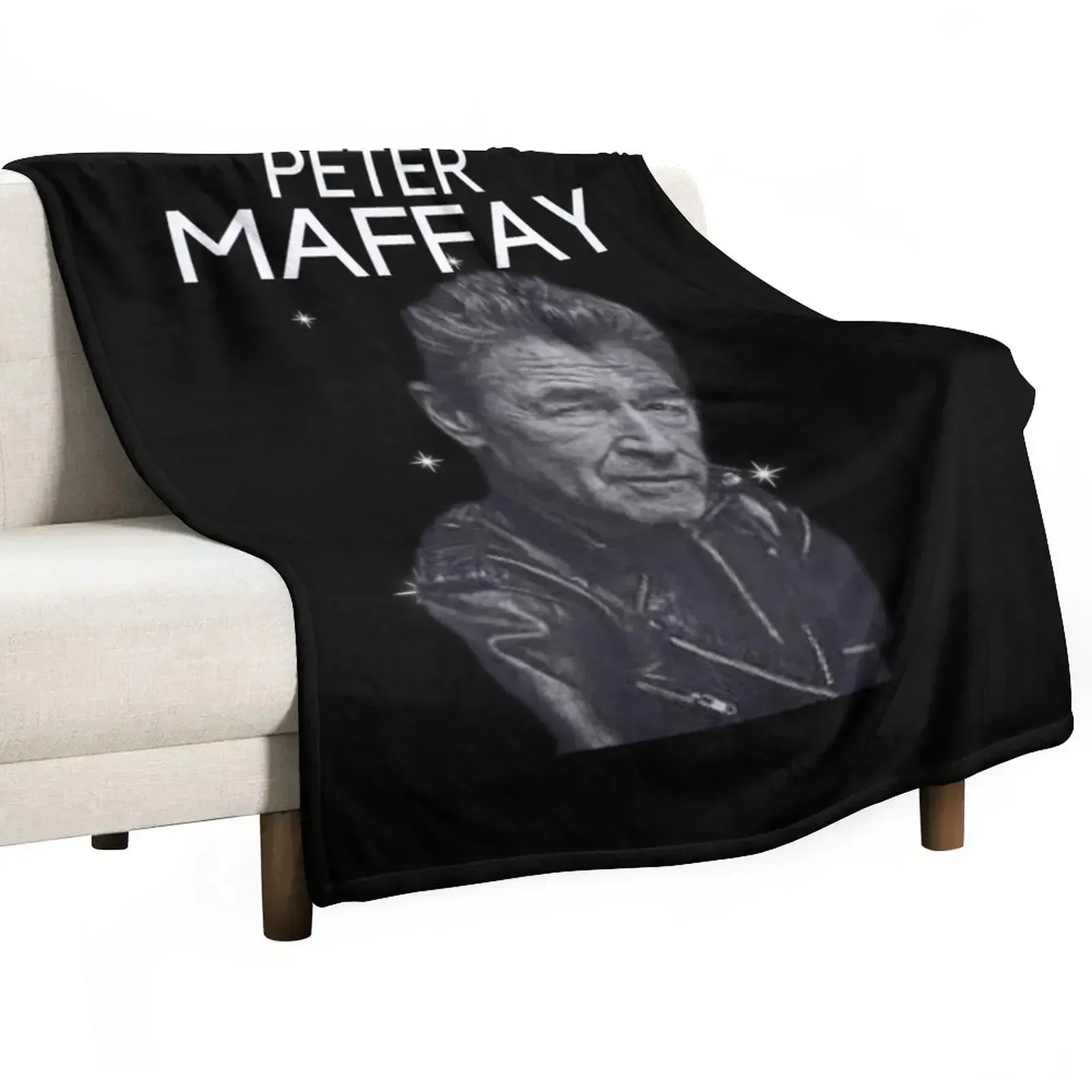 Peter Maffay- rip Peter Maffay - rest in peace Peter Maffay Throw Blanket Bed linens Plaid Blankets