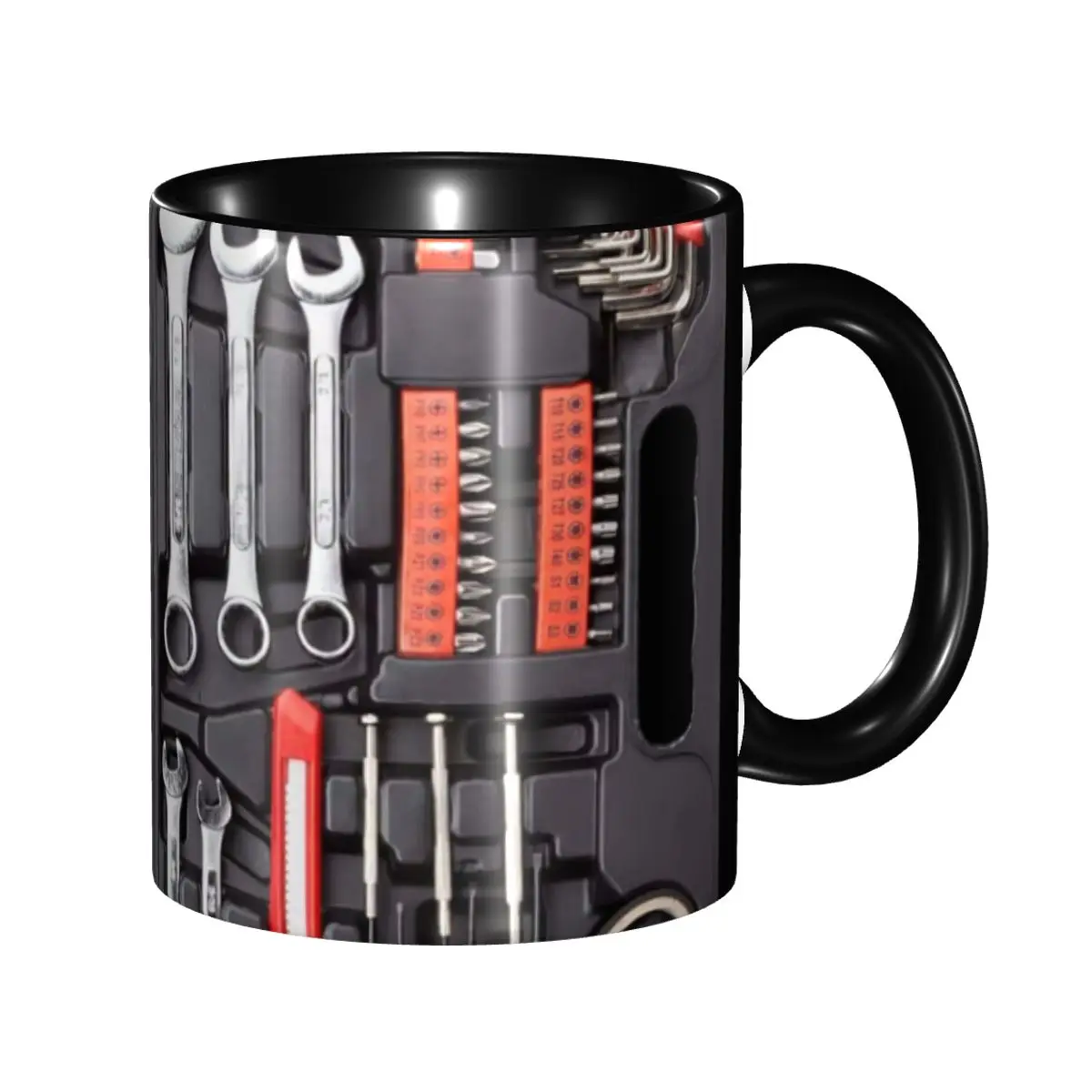 

Customized Mechanics Large Toolbox Coffee Mugs DIY Mechanic Ceramic Milk Tea Cups
