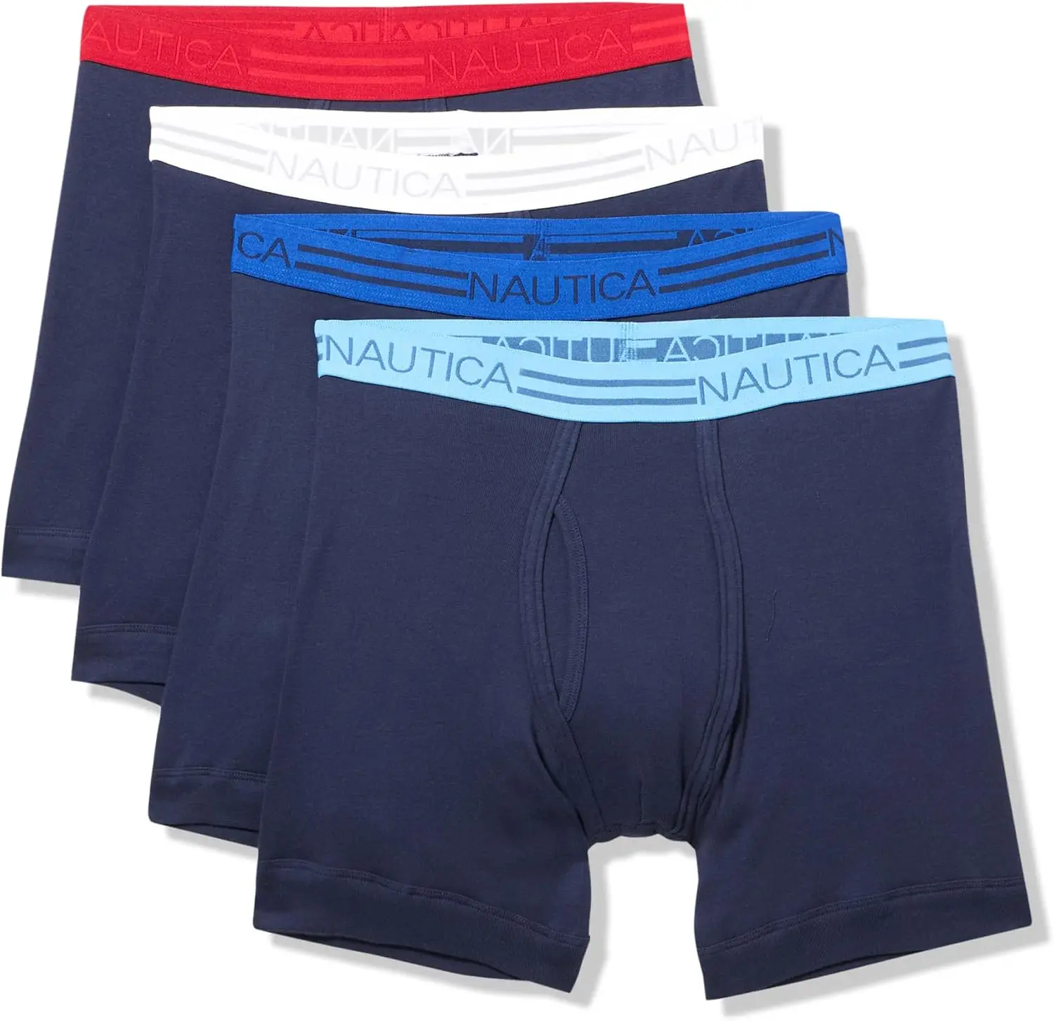 

Classic Cotton Boxer Briefs for Men 4-Pack