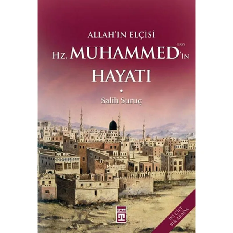 Allah'ın Elçisi Hz. Kehidupan Muhammad (2 Buku)-Saddler Lurus Turki Cetak 926 Halaman, Ekspresi Sempurna, Kertas Berkualitas