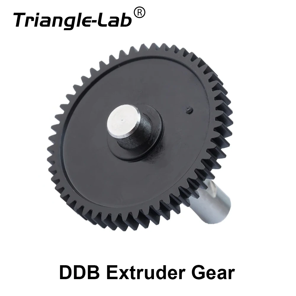 R Trianglelab DDB EXTRUDER SHAFT ASSEMBLY GEAR Single and Dualdirect extruders Including setscrew for primary 1.75/5.0 drivgear