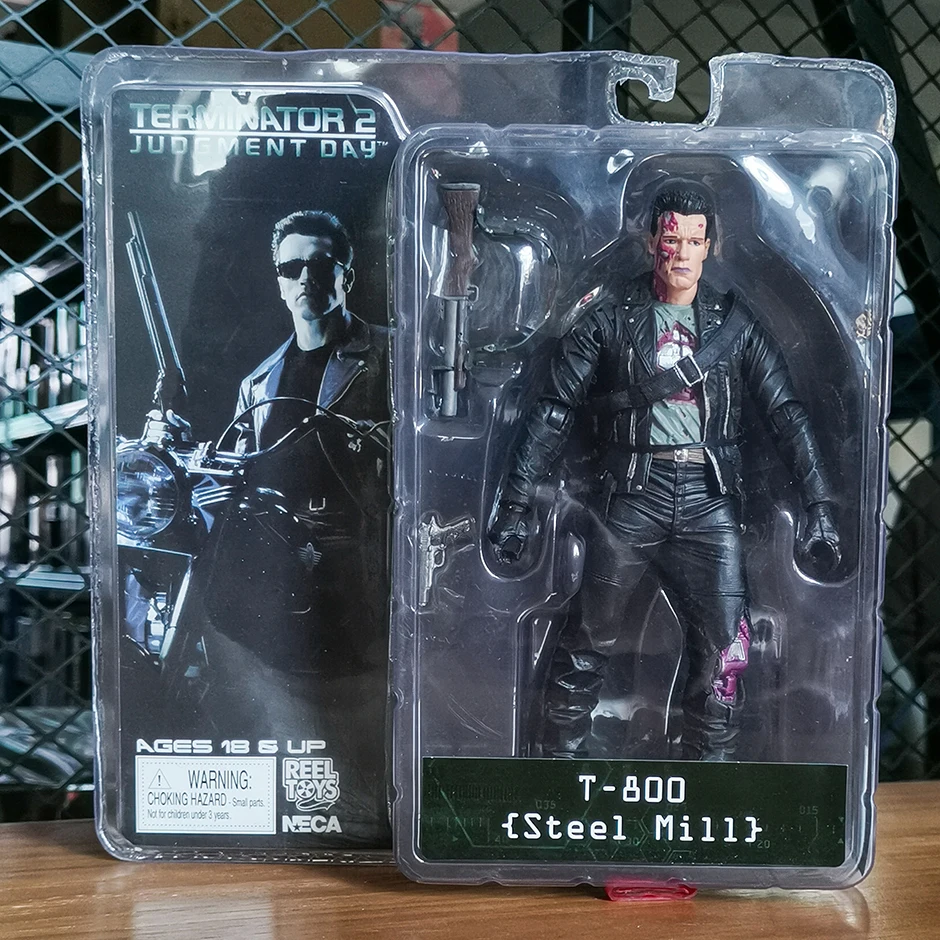 NECA The Terminator Endoskeleton Action Figures Collectable Joints