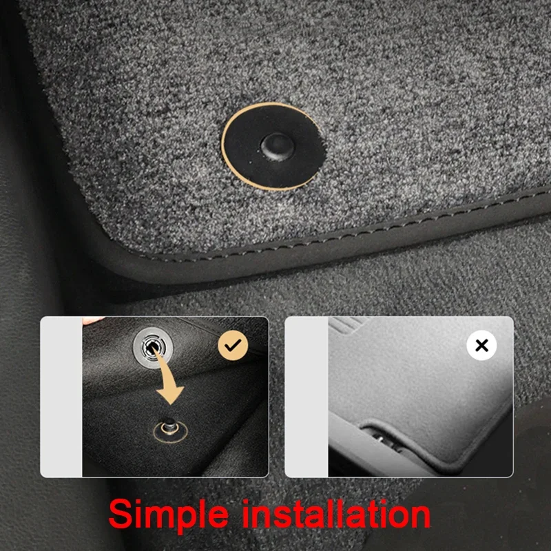 Custom Car Floor Mats Waterproof Non-Slip Floor Mats Internal Protection Carpets Rugs Accessory For Leapmotor T03 2022 2023 2024 - Image 4