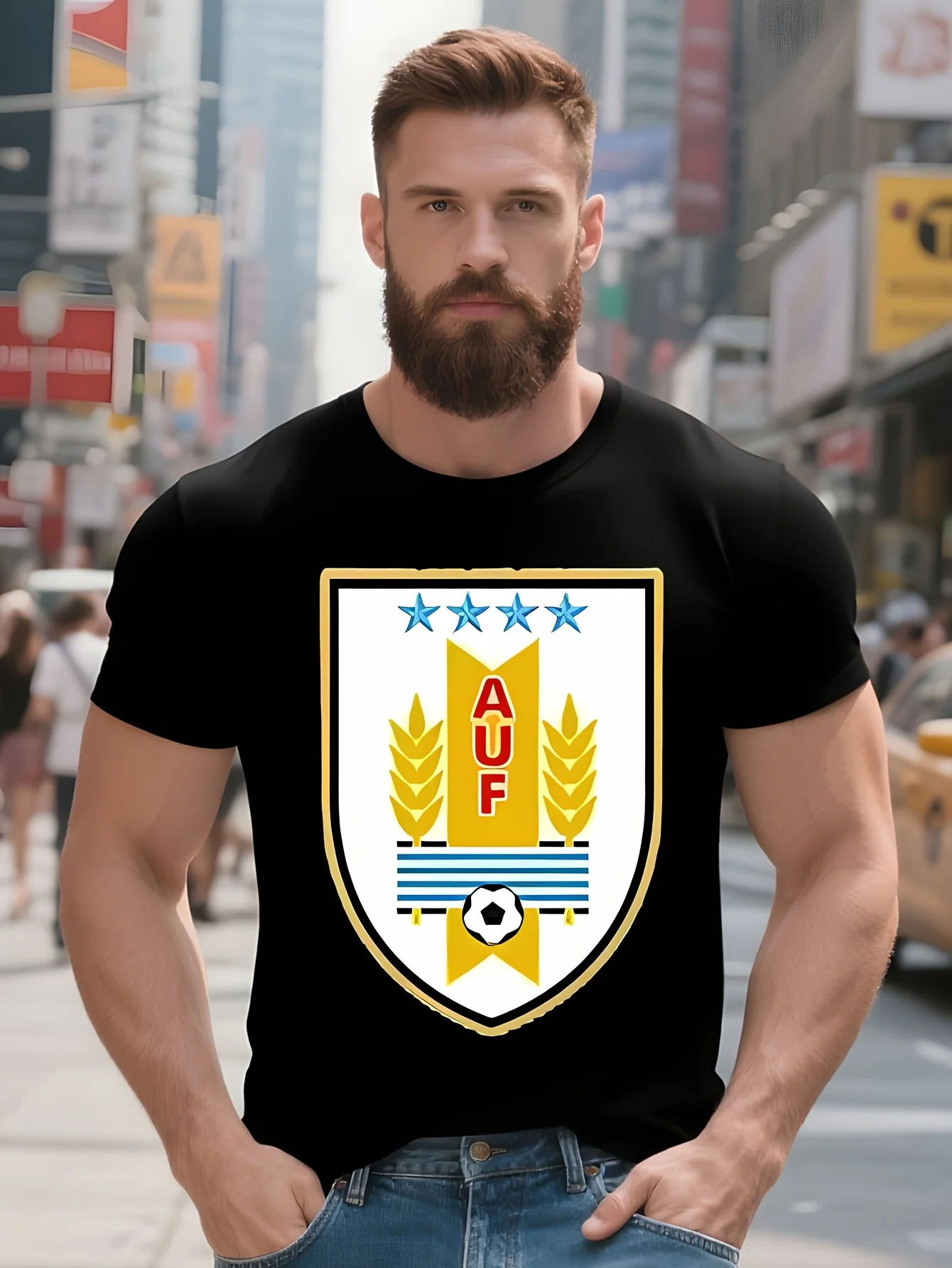 

Мужская футболка Legend Soccers 2024, новая мужская футболка, модная футболка размера плюс, мужская одежда с рисунком Уругвай, забавная