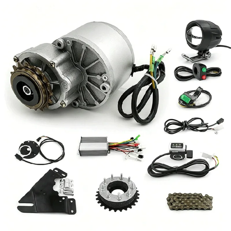 1016Z 250W 350W Brushless DC Motor Controller 24V/36V IP44 High Torque, Suitable for Home Appliances, ATV, Track Chassis