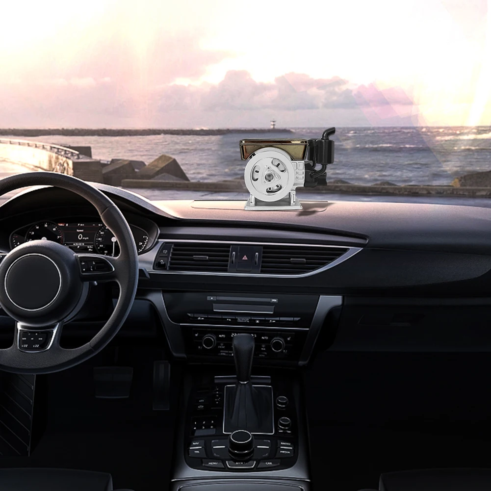 Aromatherapy Device Rotating Air Freshener Automatic Rotating Purifier Compact Design Diffuser For Outdoor Use