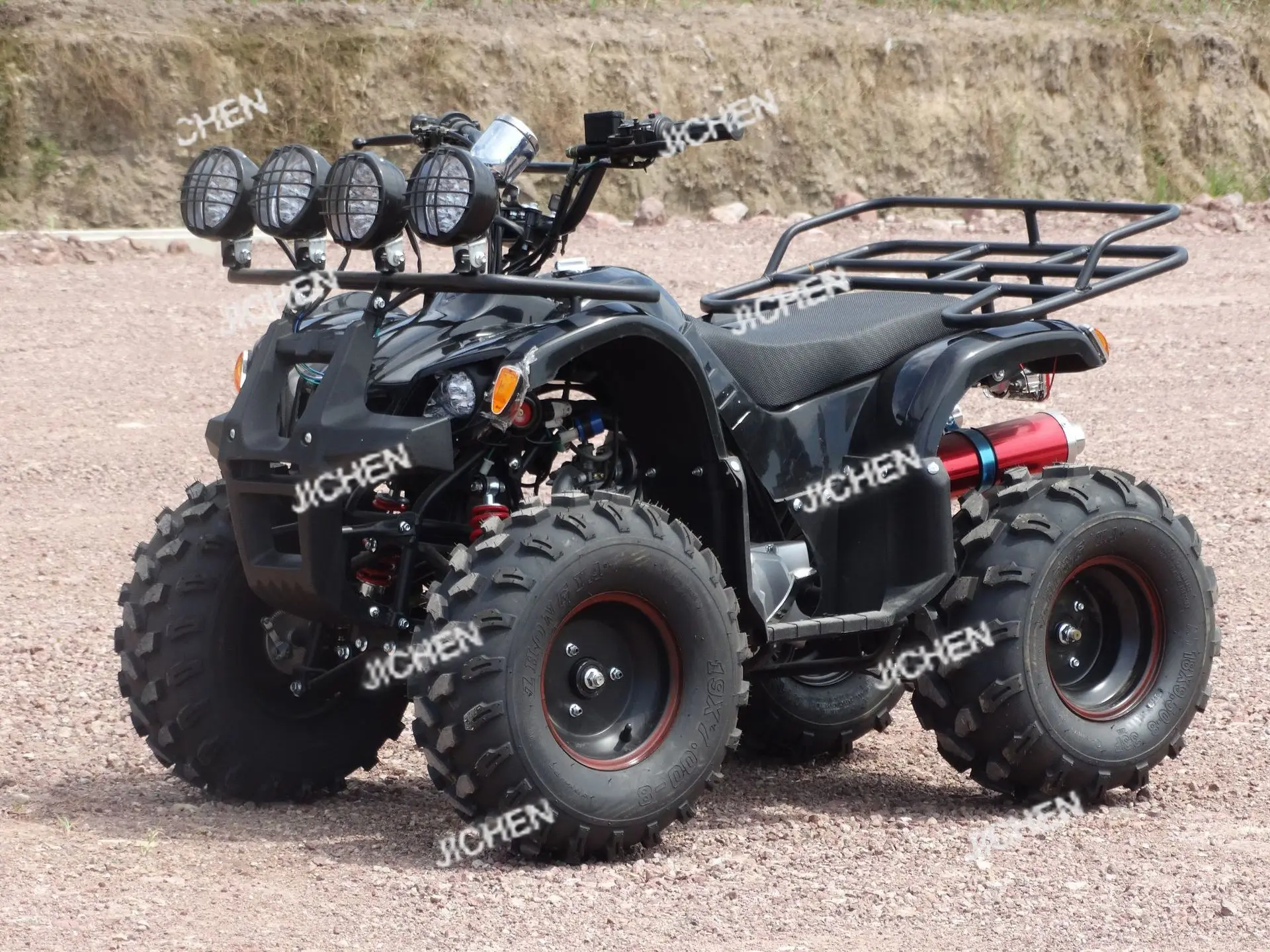 

Quad Motocross 125CC Snow 8 Inch 4 Wheel Beach All Terrain Adult ATV Neu versandte Artikel