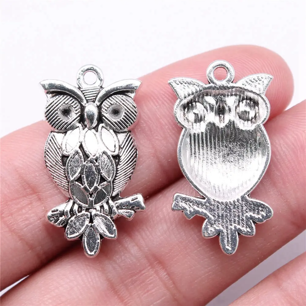 Charms Pendant Big Owl Cool Jewellery