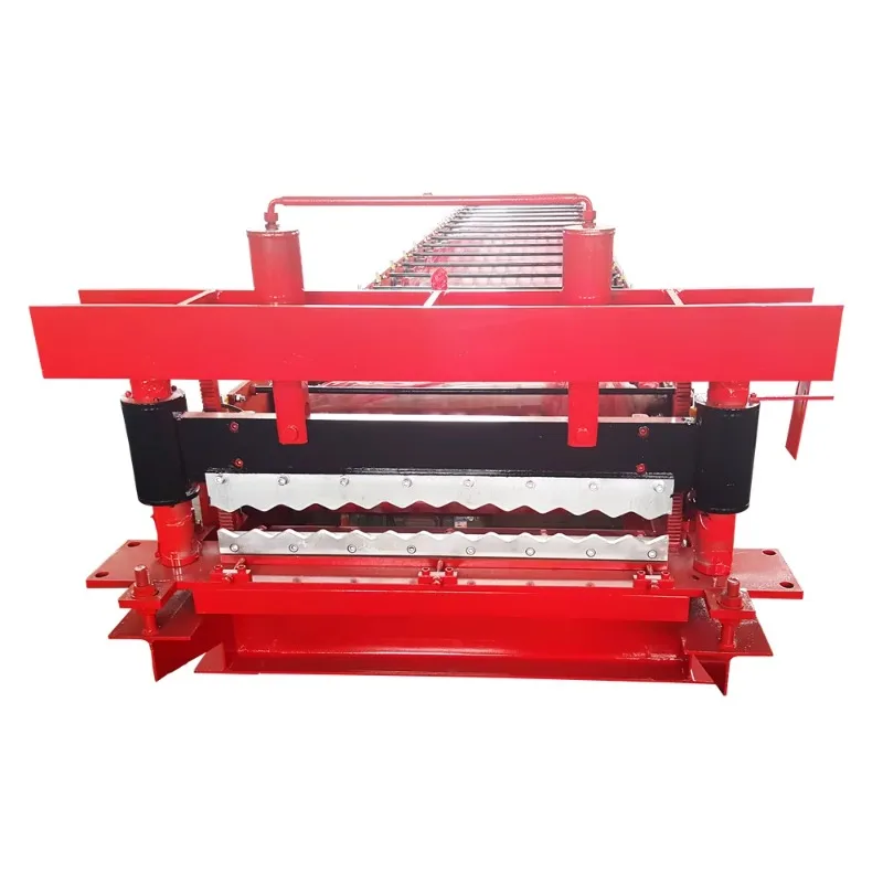 YG Customized PPGI Colored Steel Tile Forming Machine For Cold Rolled Corrugated Roofing Sheets