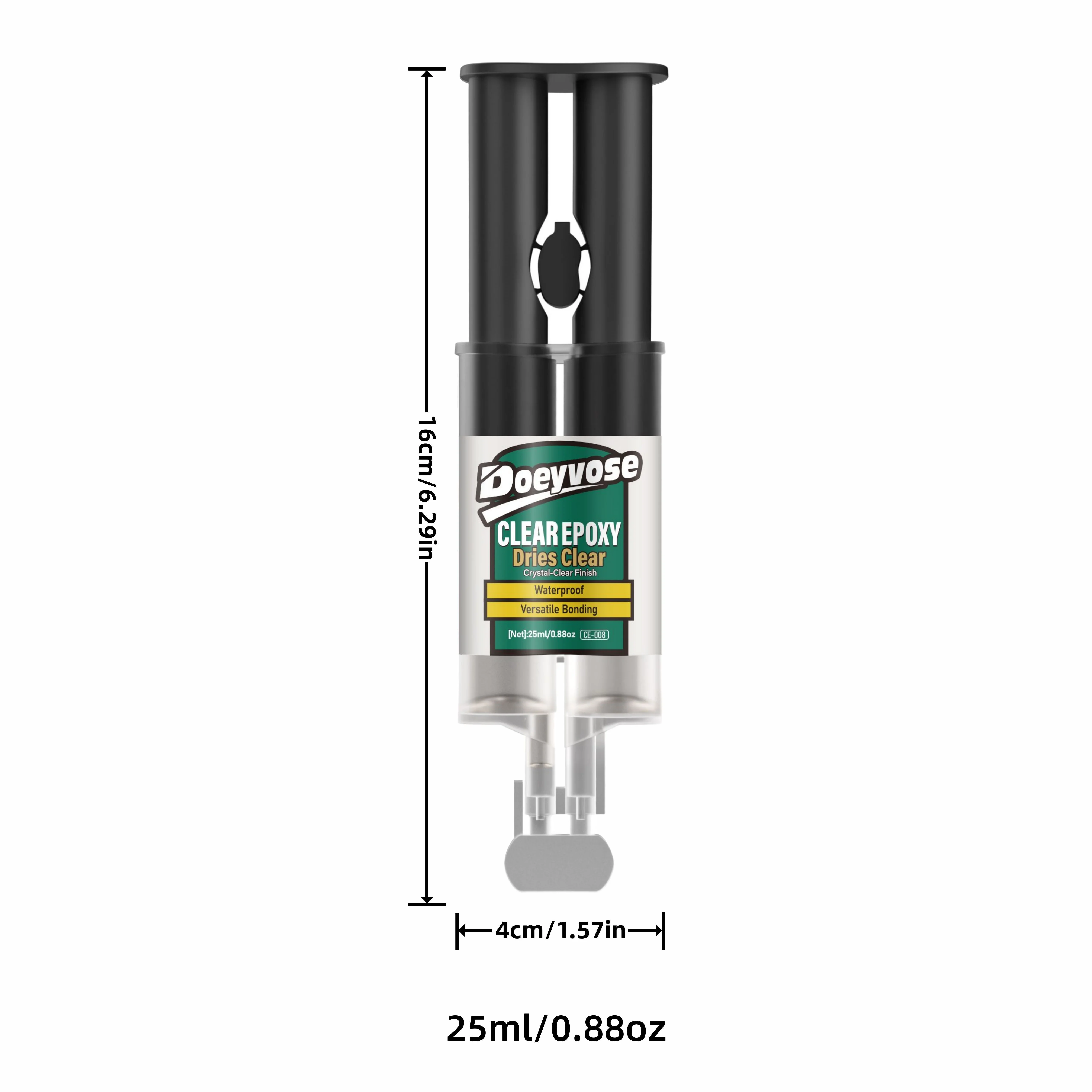 Waterproof Clear AB Cast Glue Multipurpose Transparent Bond Agent 25ML