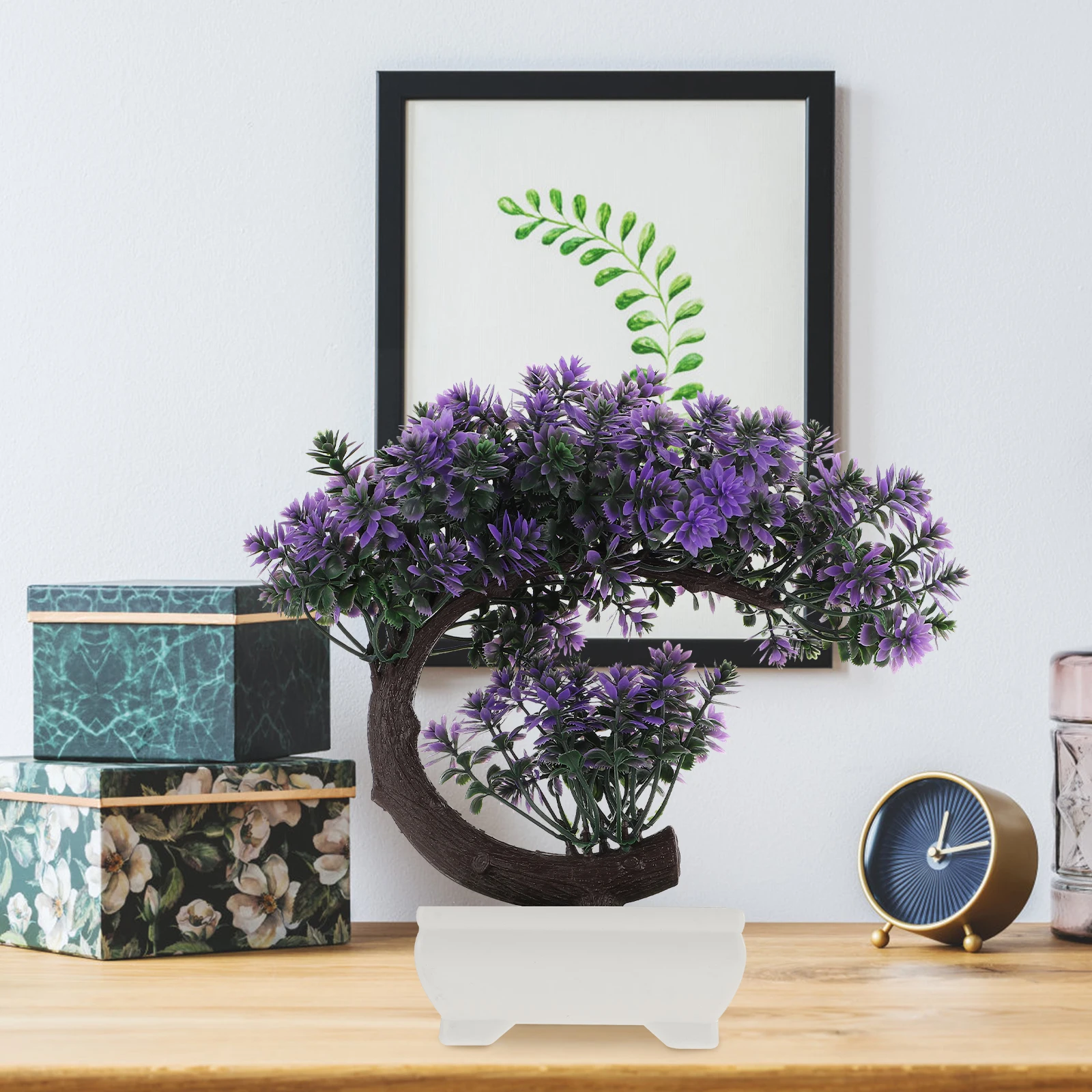 

Simulated Green Potted Plants High Quality Artificial Bonsai Decoration for Private Home Hotel Restaurant Artificial Bonsai