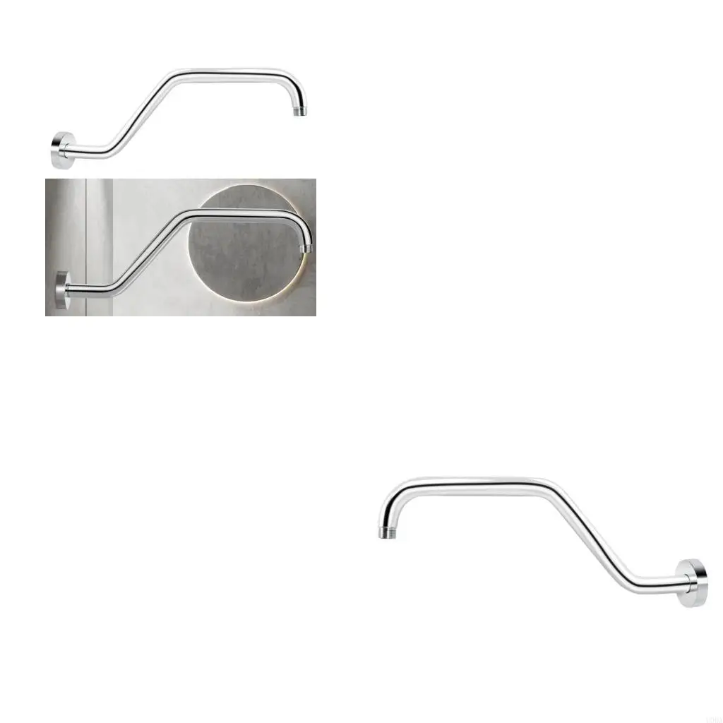 

Multipurpose Stainless Steel Shower Arm Wall Mounted Matte Black Finish Convenient for Home and Hotel Bathrooms