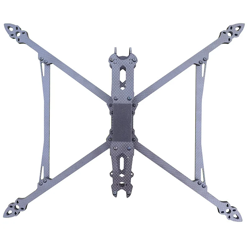 MARK4 V2 Carbon Fiber FPV Frame 8/9/10 inch Quadcopter Drone Frame with Reinforced Support Rod