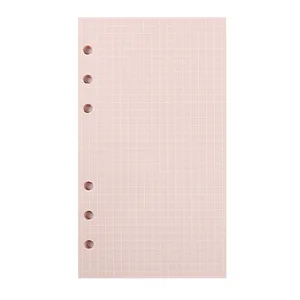 2025 40 Blätter Kawaii A5 A6 Lose Blätter Aufladen Styrium Index Index interne Seiten Daily Planer Line Grid 8 Hauptverkäufe dekoriertes Fichion -Blatt - №6