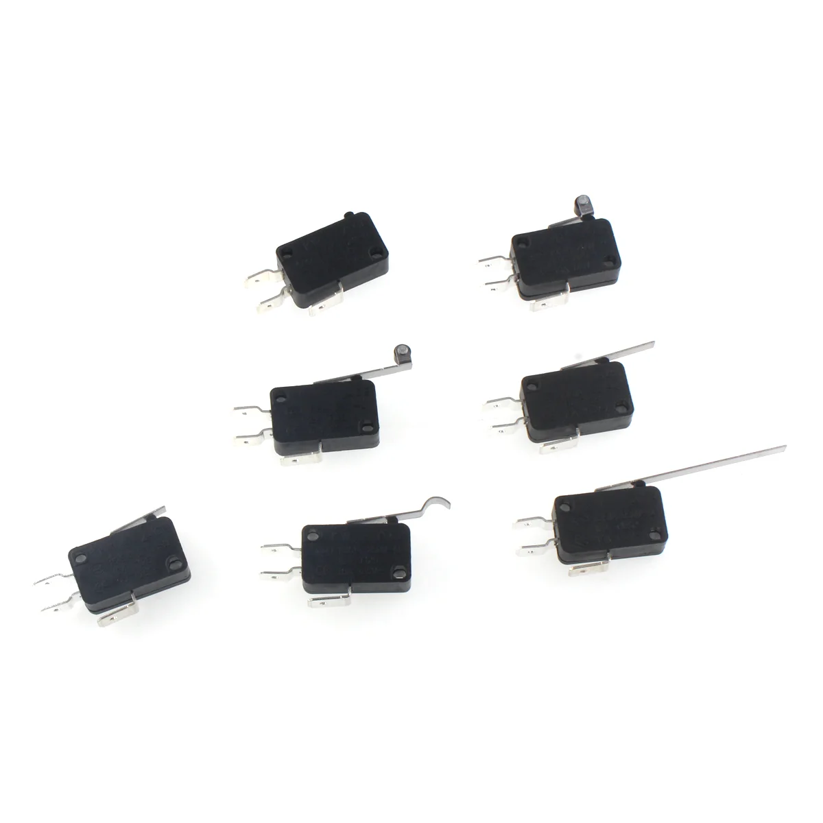KW8 series copper contact pin width 6.3mm large micro switch travel limit micro touch switch