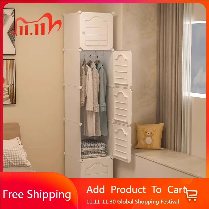 Fabric Foldable Wardrobe Organizer Bedroom Clothes Cupboard Closet Living Room Minimalist Modern Guarda Roupa Trendy Furniture