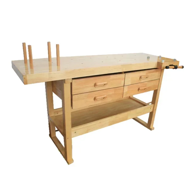 Woodworking Workbench Sturdy and Flat Convenient Storage for Jewelry Processing, Sanding Furniture and Other Diy